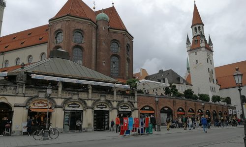 Visite de Munich sous la pluie